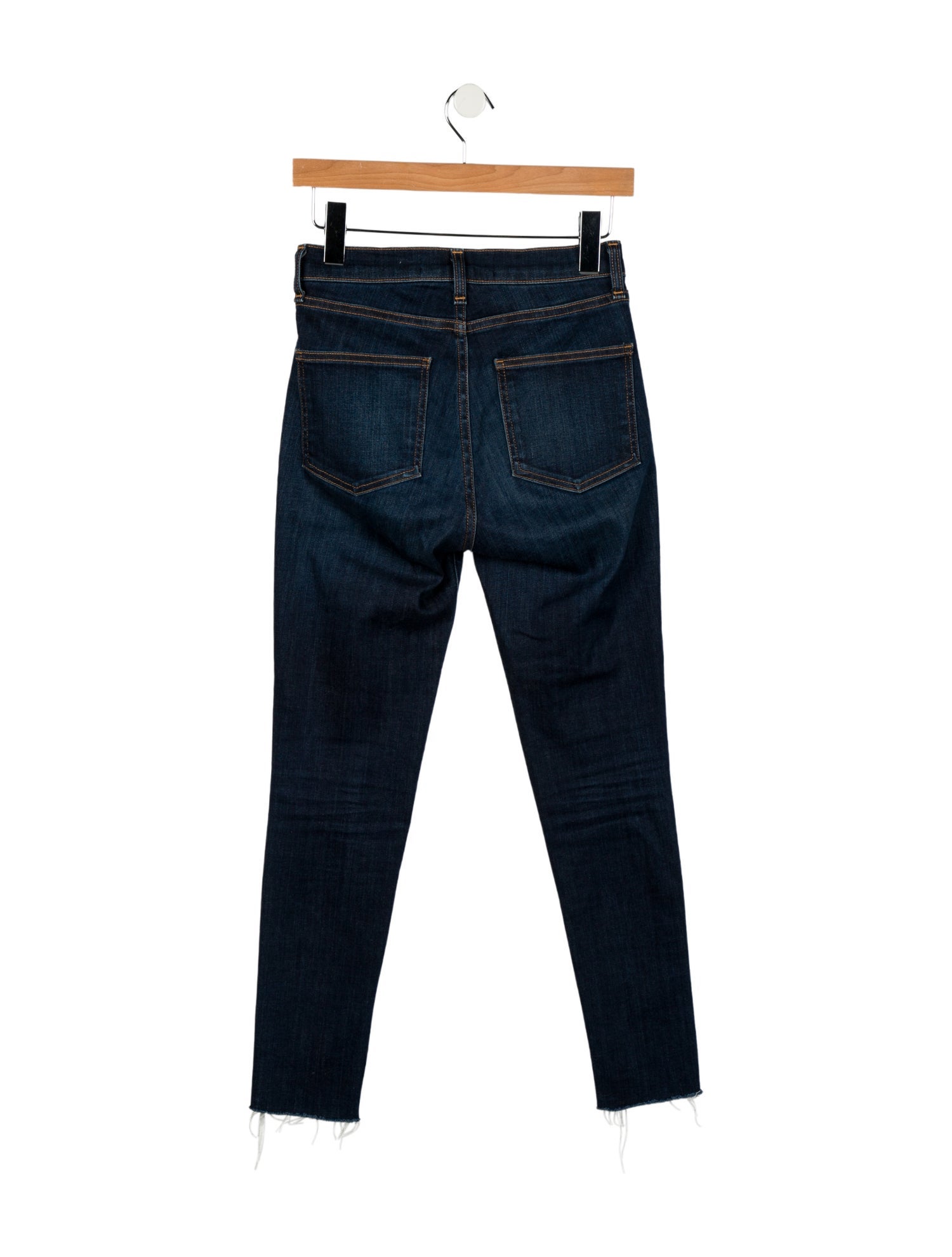 Veronica Beard Mid-Rise Skinny Leg Jeans