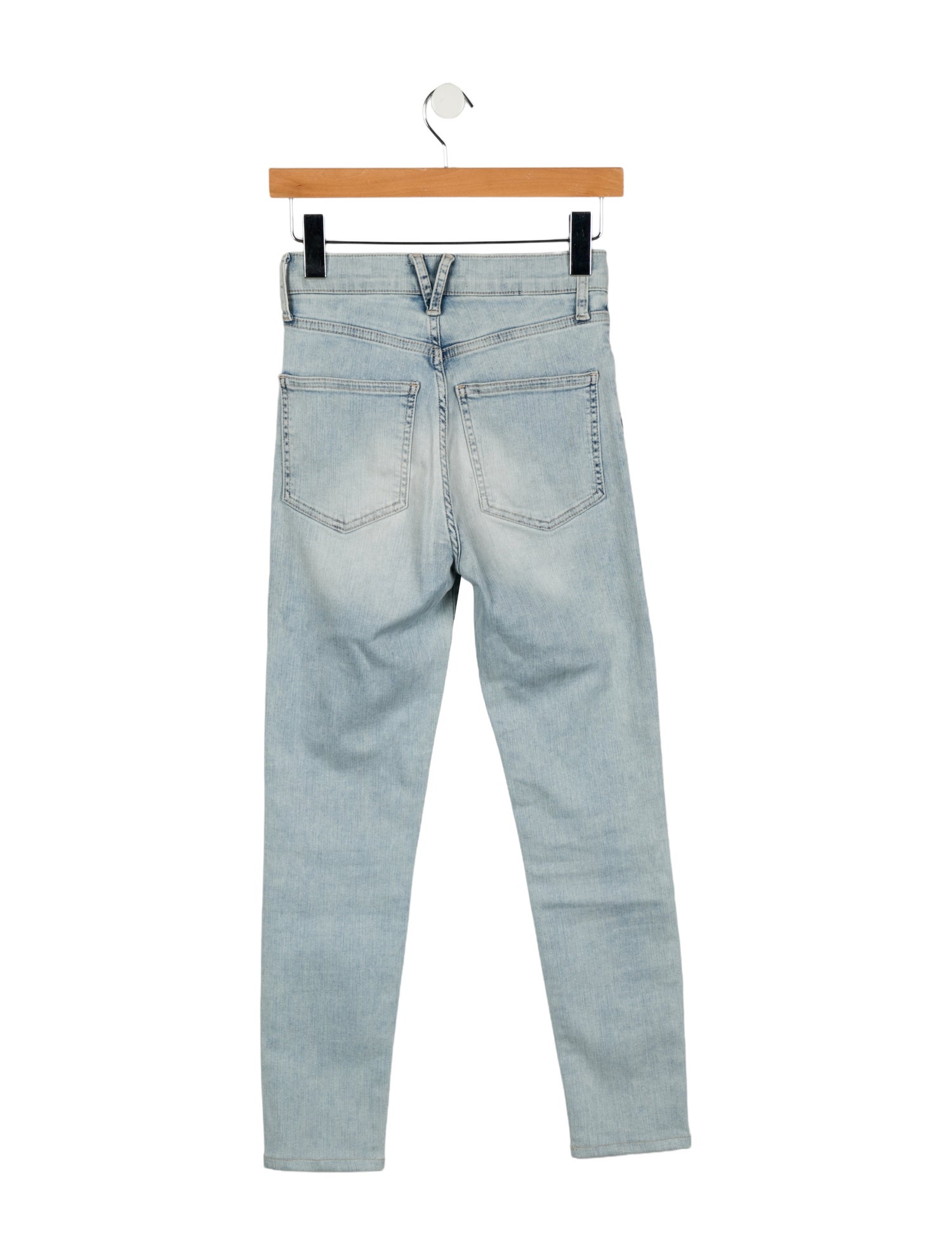 Veronica Beard Mid-Rise Skinny Leg Jeans