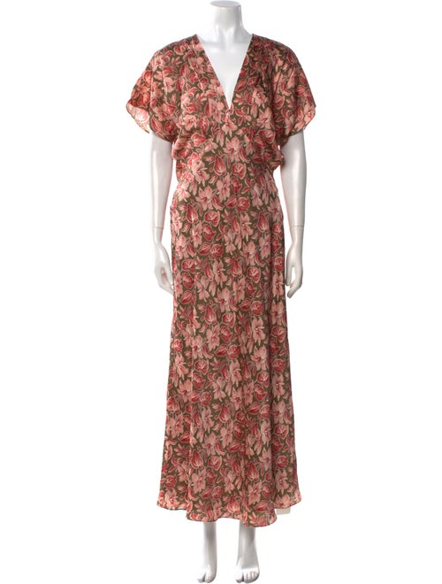Veronica Beard Silk Long Dress