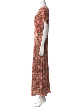 Veronica Beard Silk Long Dress