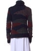 Veronica Beard Printed Turtleneck Sweater