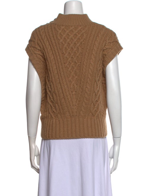 Veronica Beard Wool Mock Neck Sweater