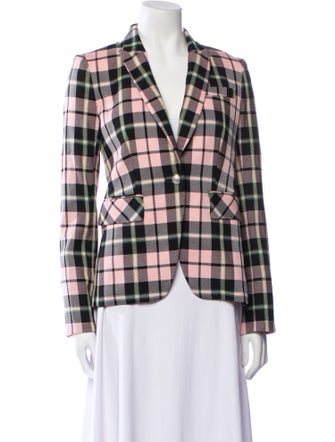 Veronica Beard Plaid Print Blazer w/ Tags