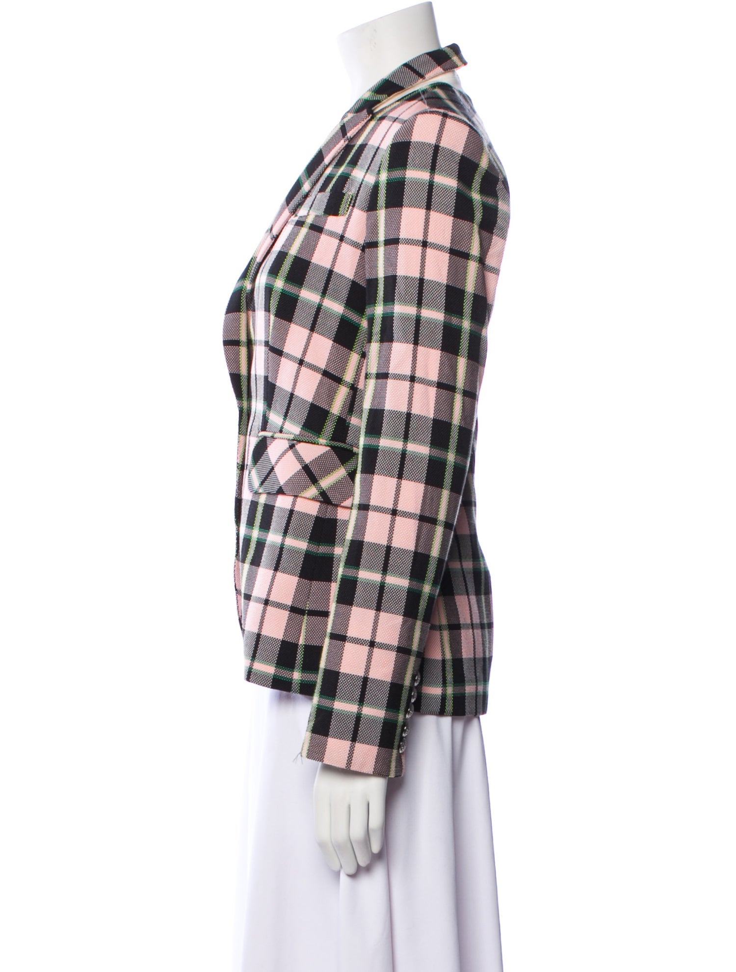 Veronica Beard Plaid Print Blazer w/ Tags