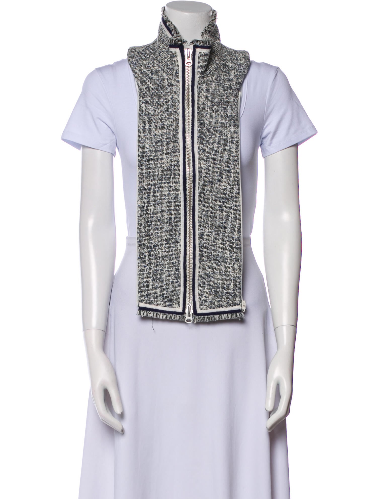 Veronica Beard Tweed Pattern Dickey w/ Tags