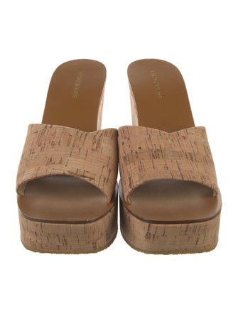 Veronica Beard Leather Slides