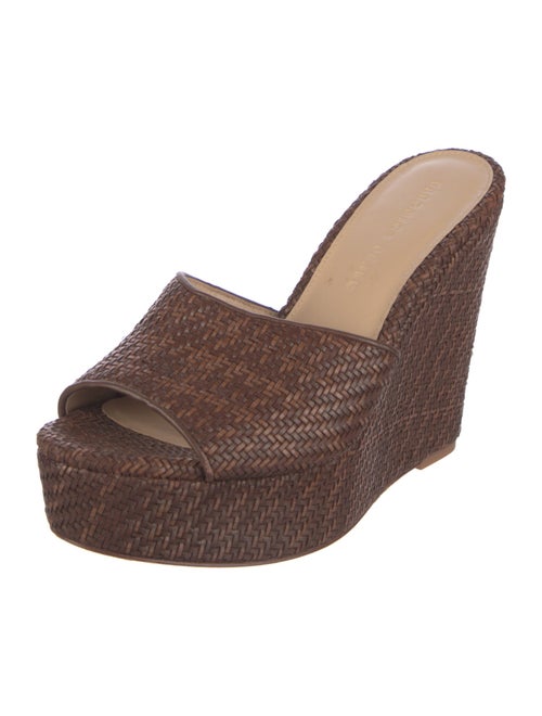 Veronica Beard Leather Espadrilles