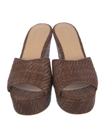 Veronica Beard Leather Espadrilles