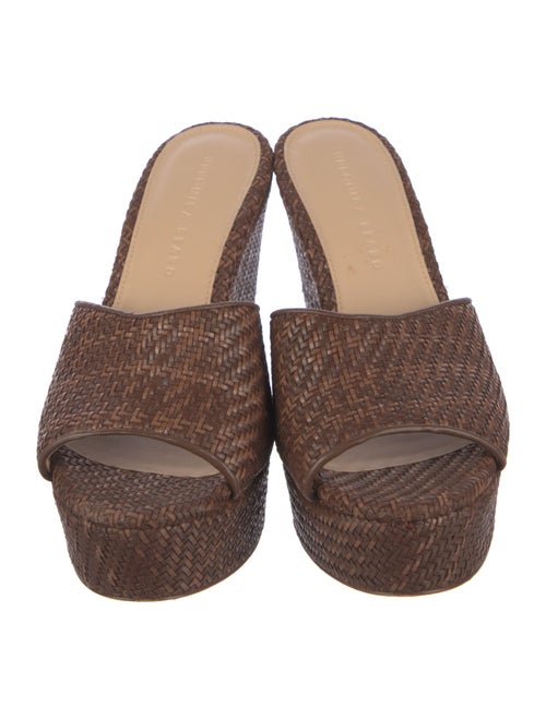 Veronica Beard Leather Espadrilles