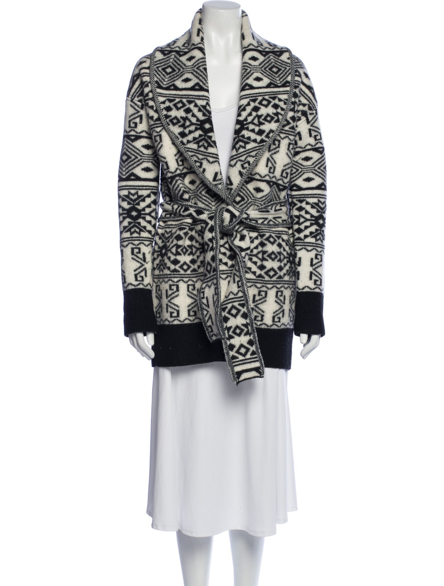 Veronica Beard Wool Printed Coat