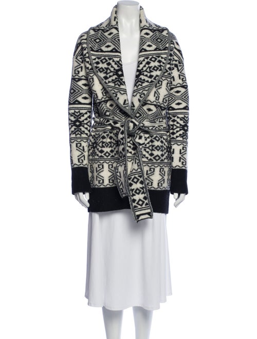 Veronica Beard Wool Printed Coat
