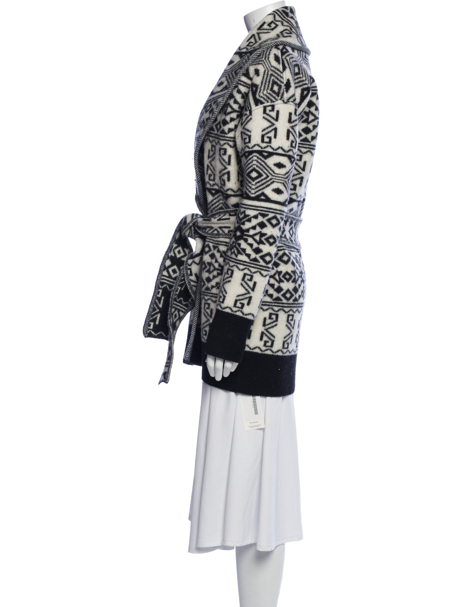 Veronica Beard Wool Printed Coat