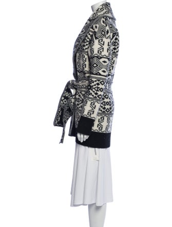 Veronica Beard Wool Printed Coat