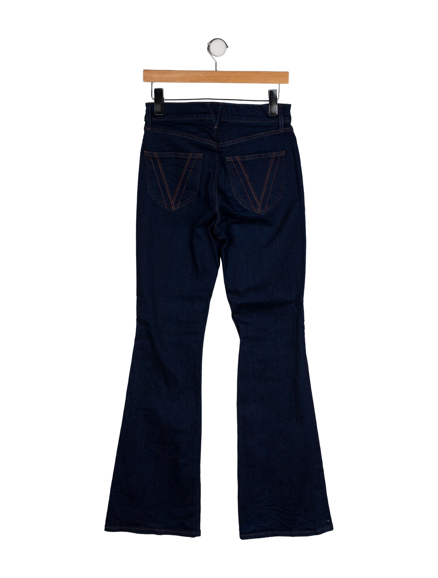 Veronica Beard High-Rise Wide Leg Jeans