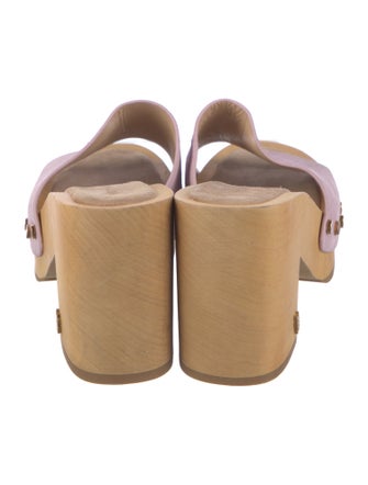 Veronica Beard Suede Studded Accents Slides