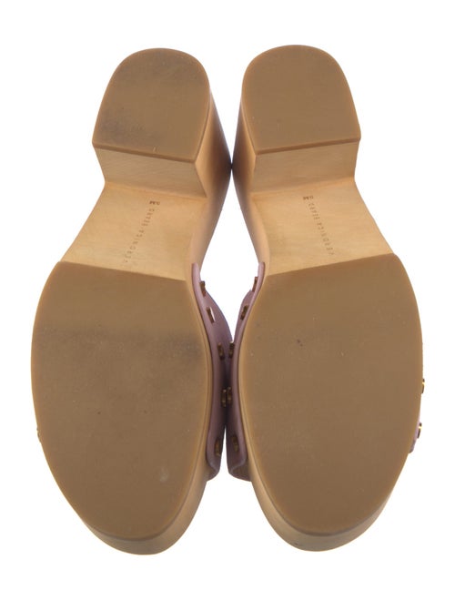 Veronica Beard Suede Studded Accents Slides