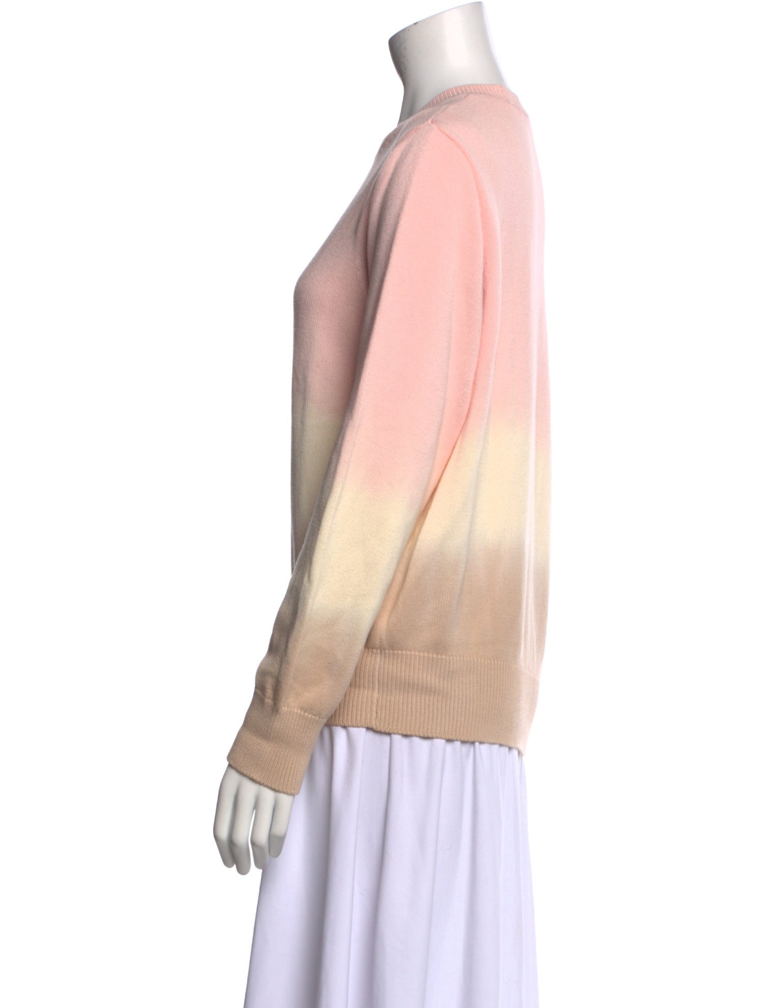 Veronica Beard Tie-Dye Print Crew Neck Sweatshirt