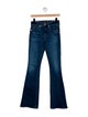Veronica Beard Mid-Rise Wide Leg Jeans