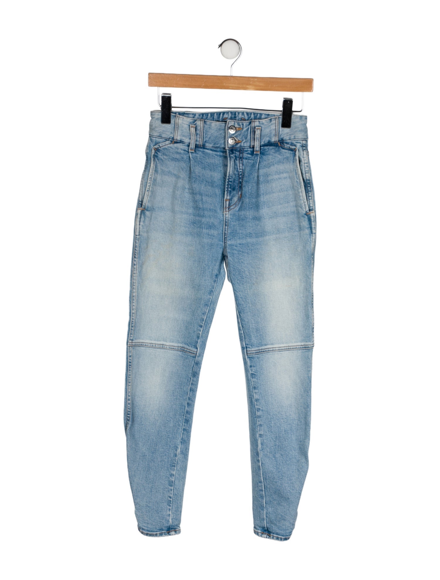 Veronica Beard High-Rise Skinny Leg Jeans