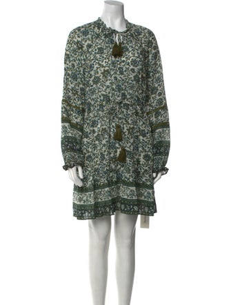 Veronica Beard Printed Mini Dress