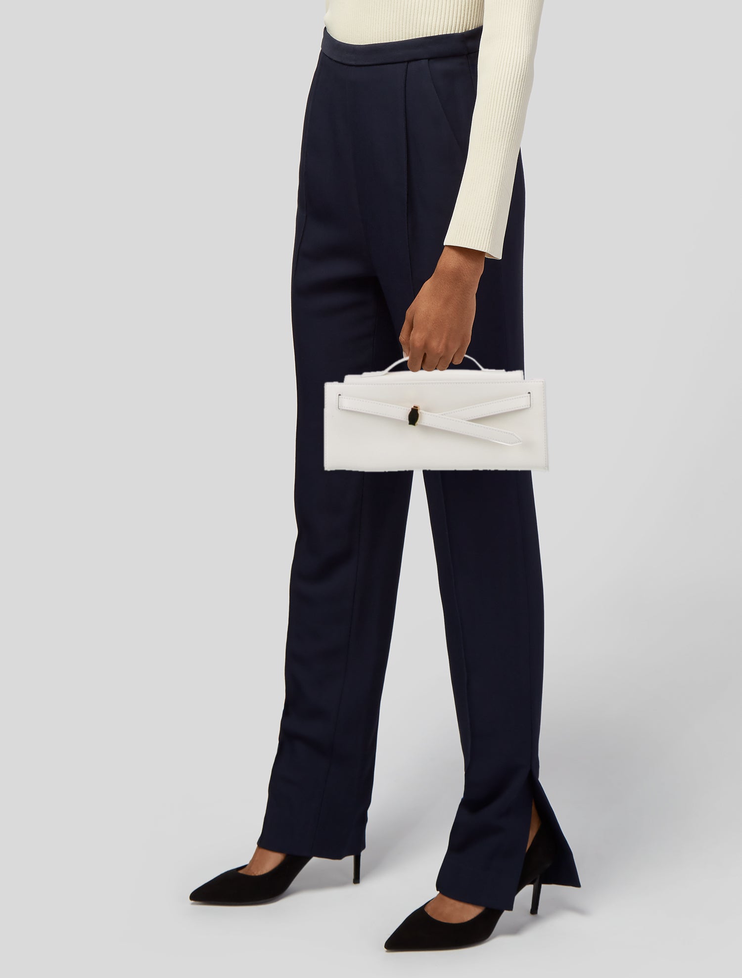 Veronica Beard Leather Top Handle Bag