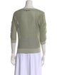 Veronica Beard Linen Bateau Neckline Sweater