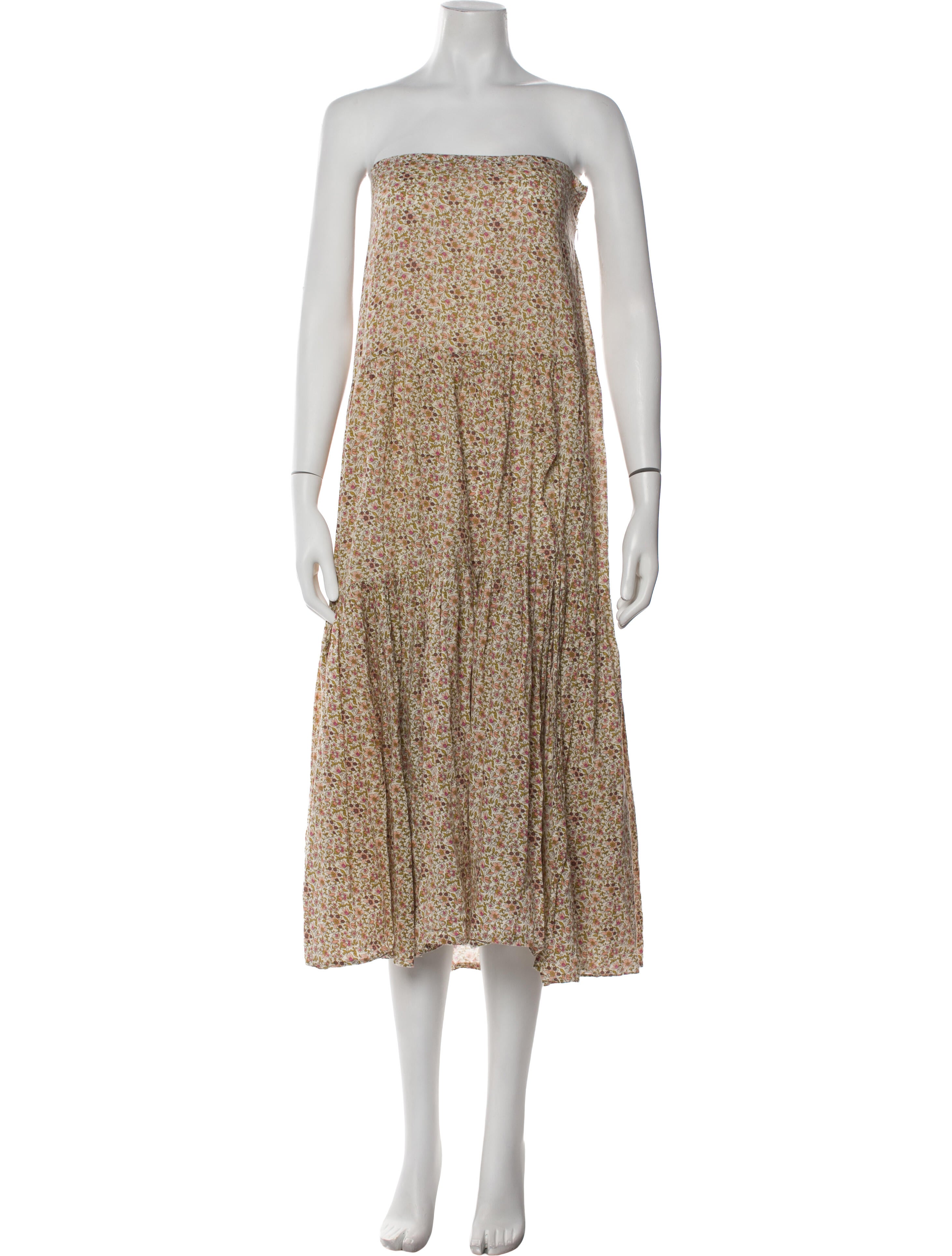 Veronica Beard Printed Long Skirt