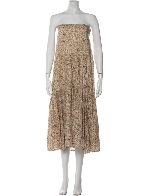 Veronica Beard Printed Long Skirt