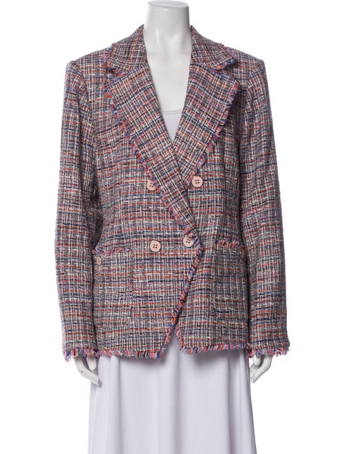 Veronica Beard Tweed Pattern Blazer