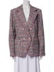 Veronica Beard Tweed Pattern Blazer
