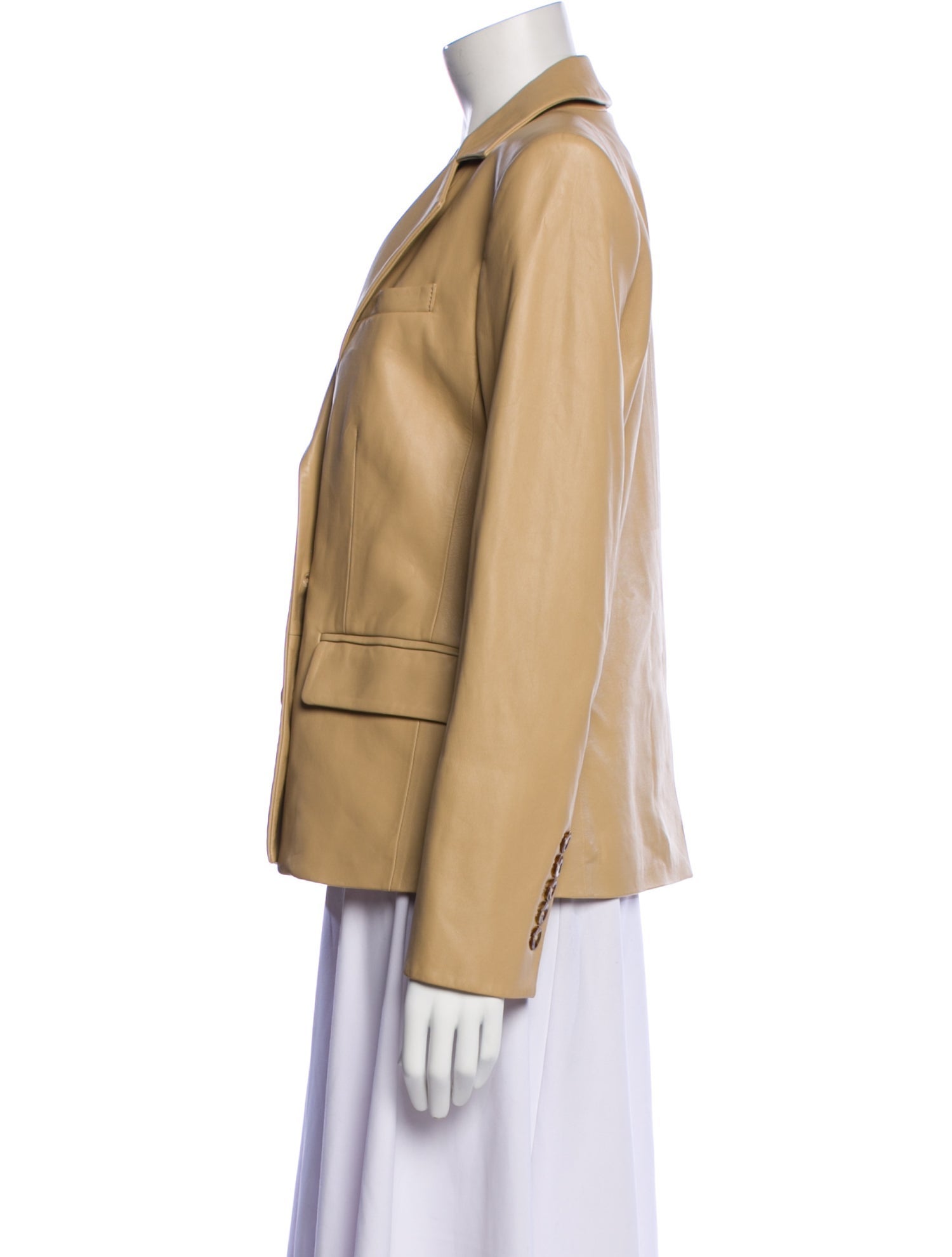 Veronica Beard Leather Blazer