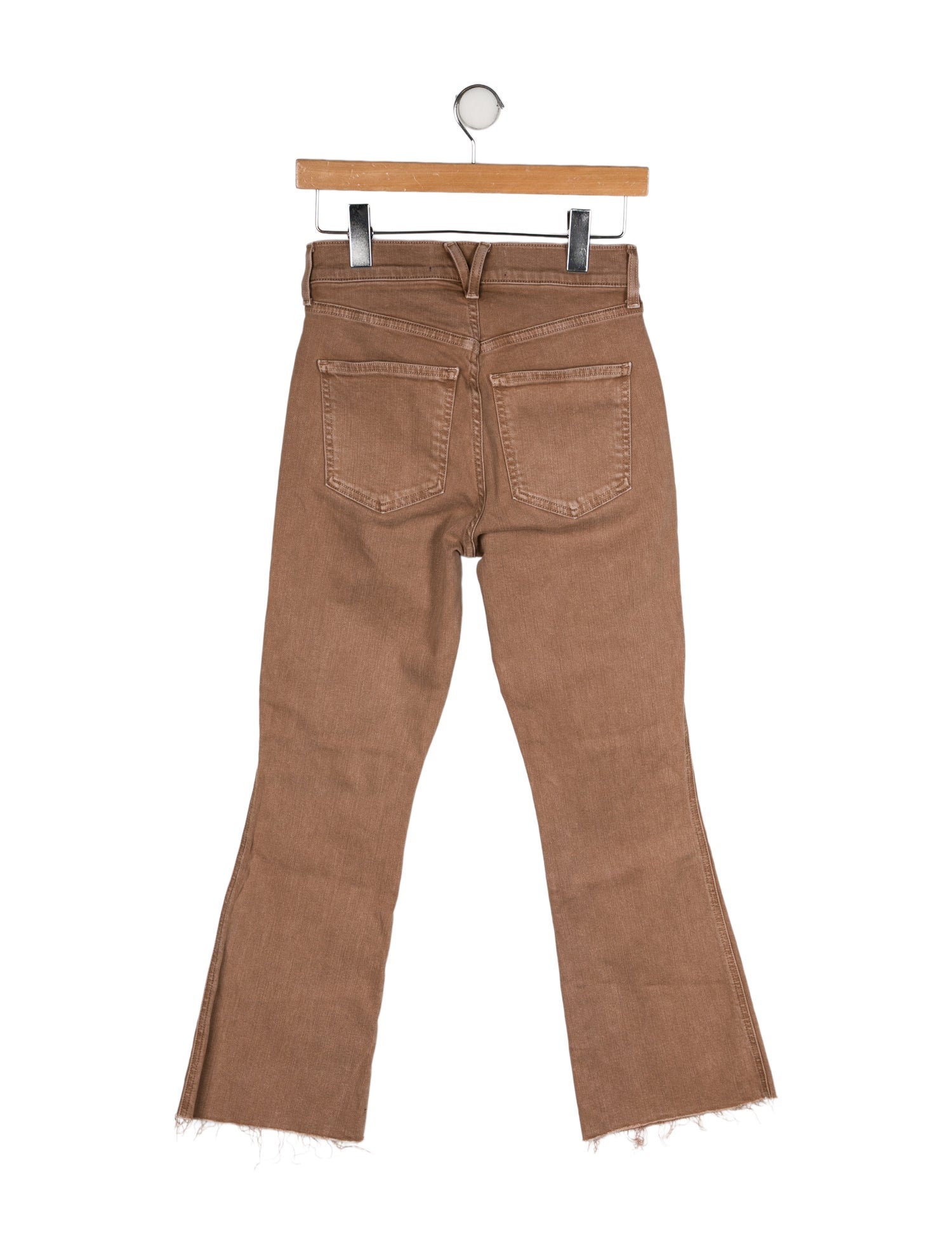 Veronica Beard Mid-Rise Straight Leg Jeans