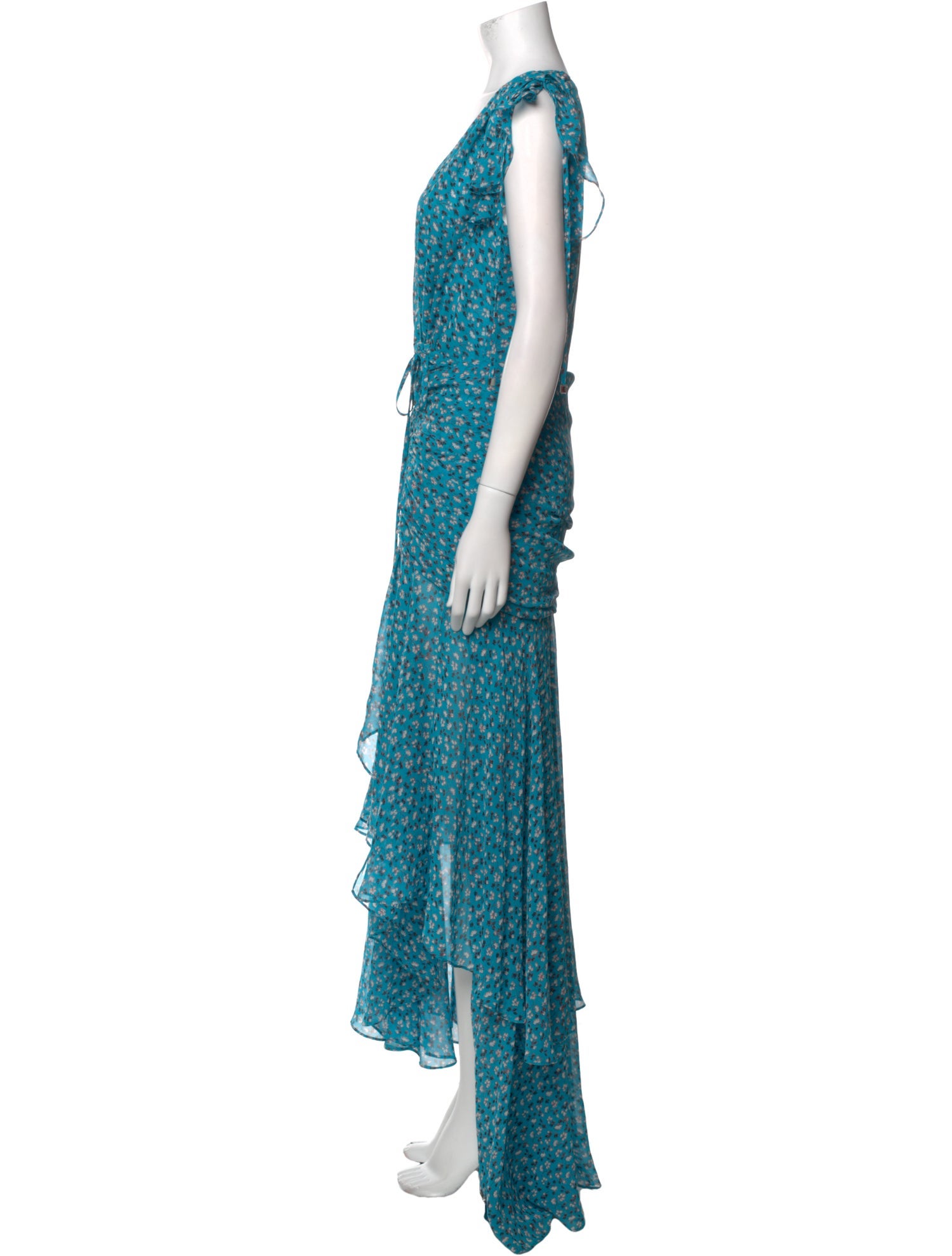 Veronica Beard Silk Long Dress