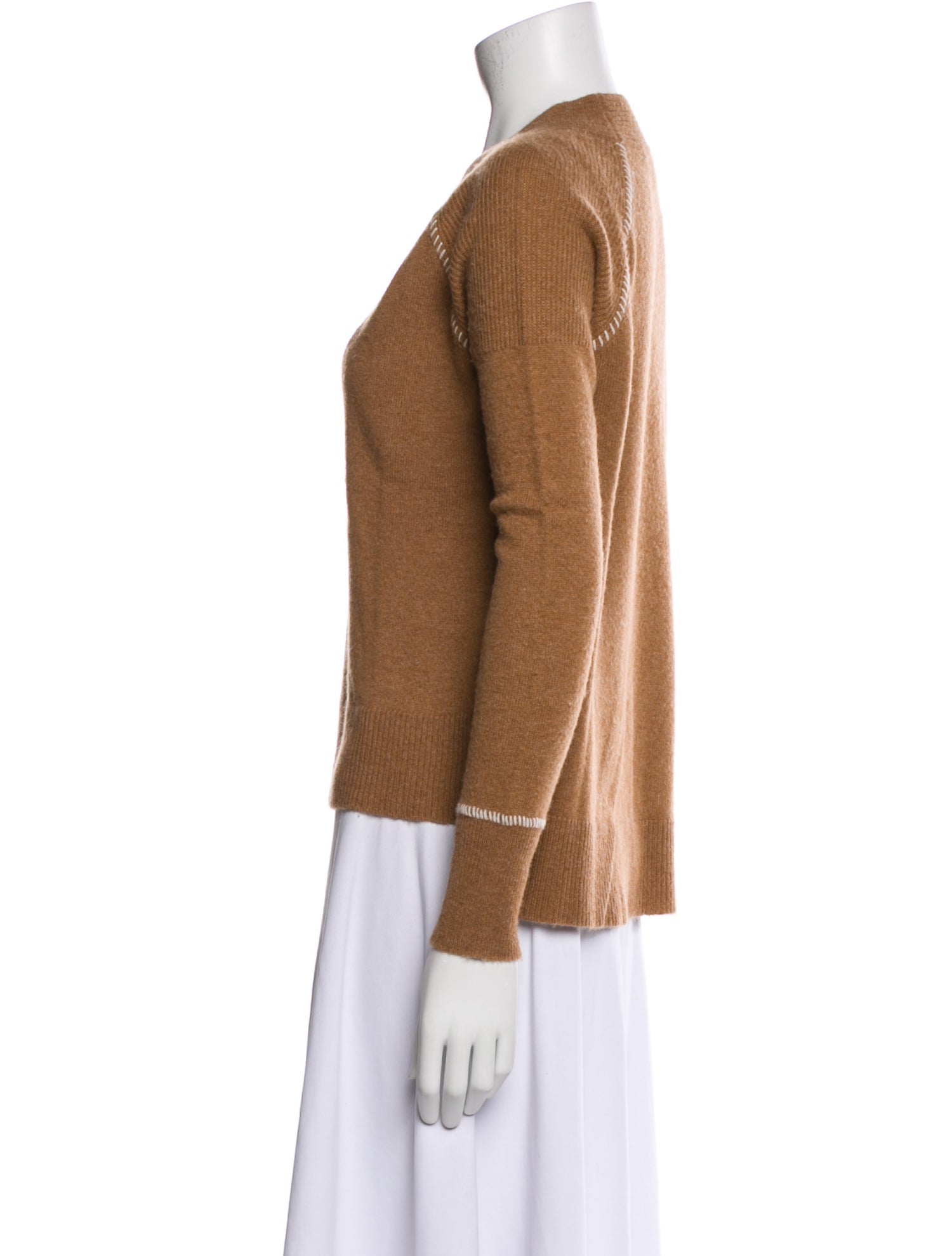 Veronica Beard Cashmere V-Neck Sweater
