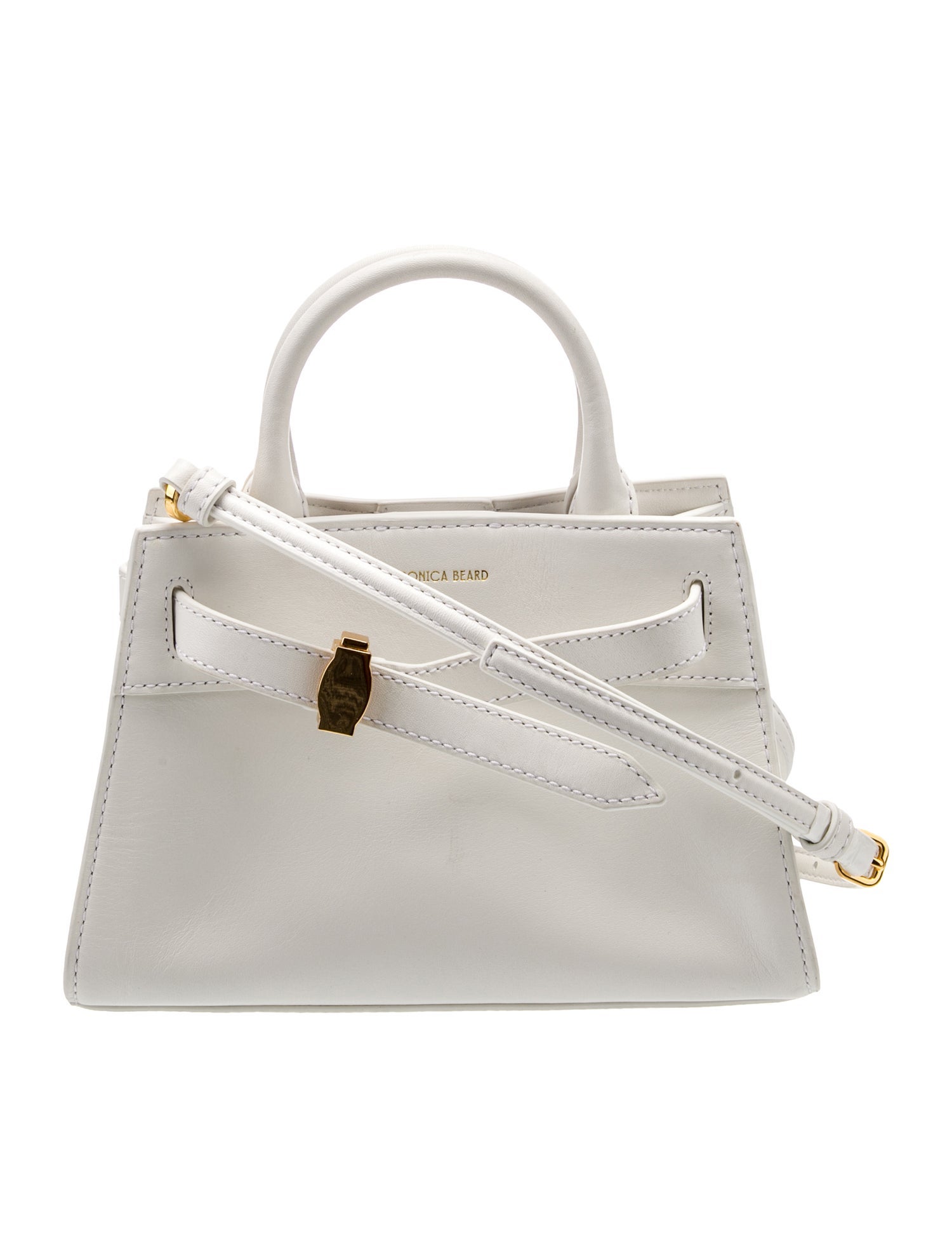 Veronica Beard Leather Top Handle Bag