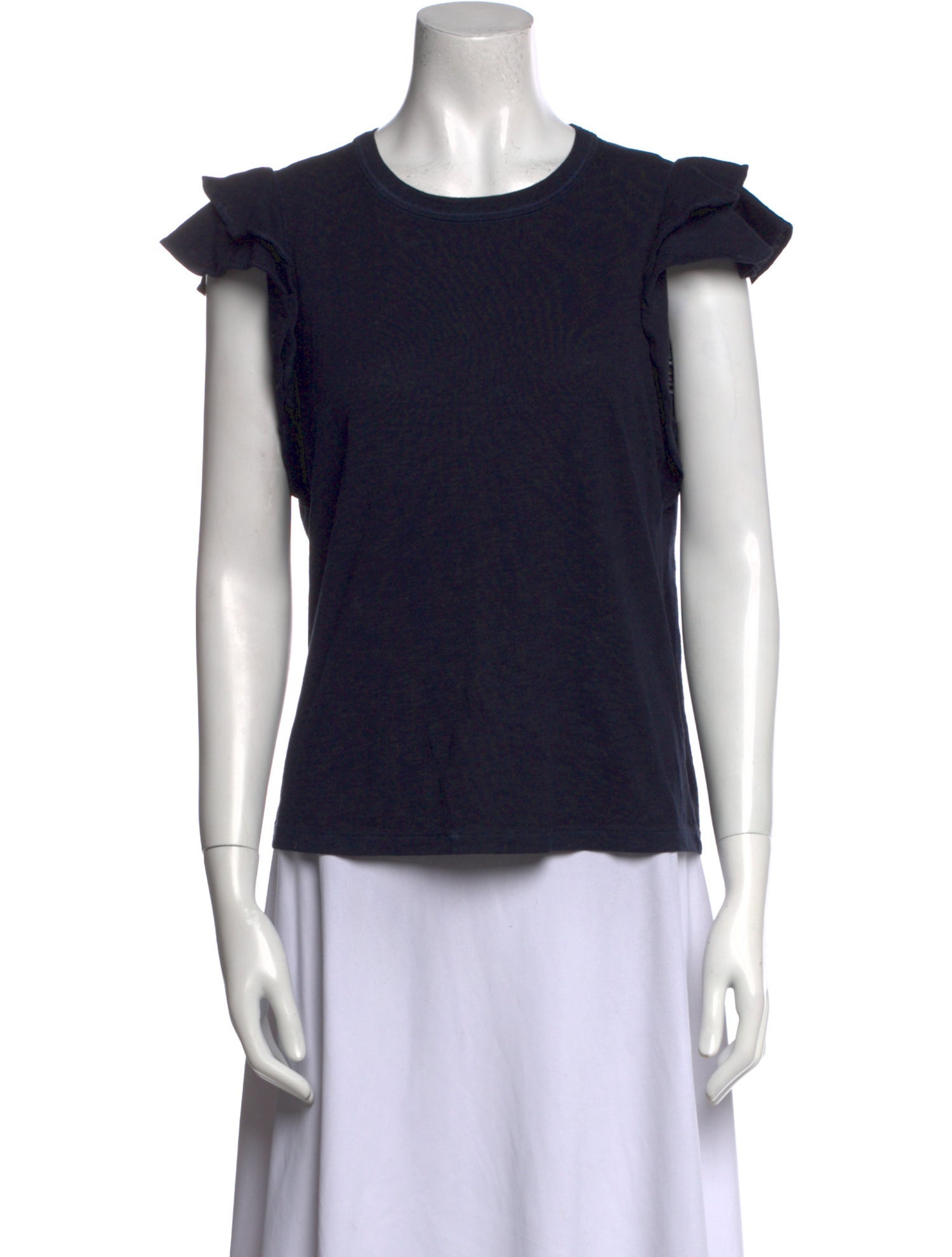 Veronica Beard Crew Neck Short Sleeve T-Shirt