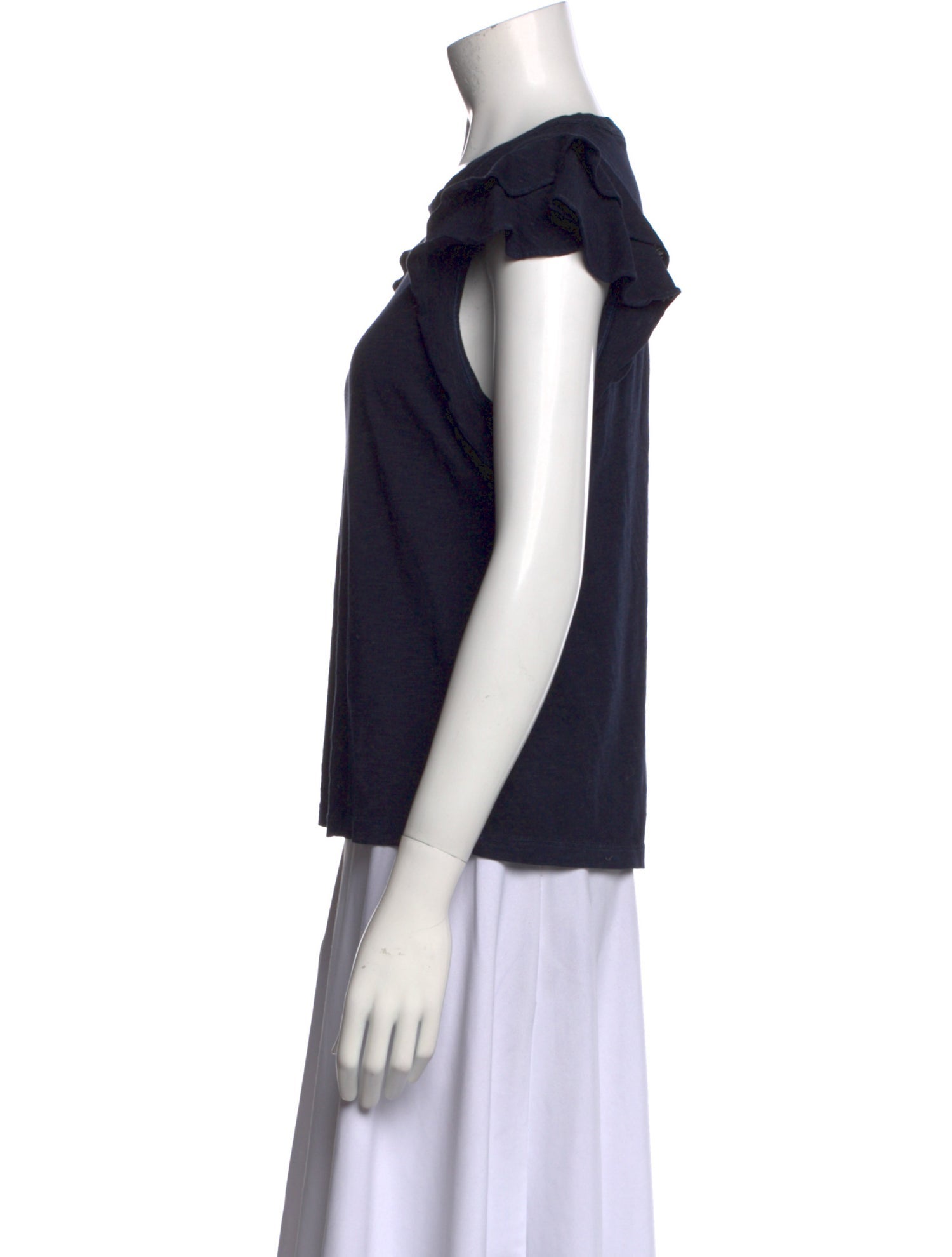 Veronica Beard Crew Neck Short Sleeve T-Shirt