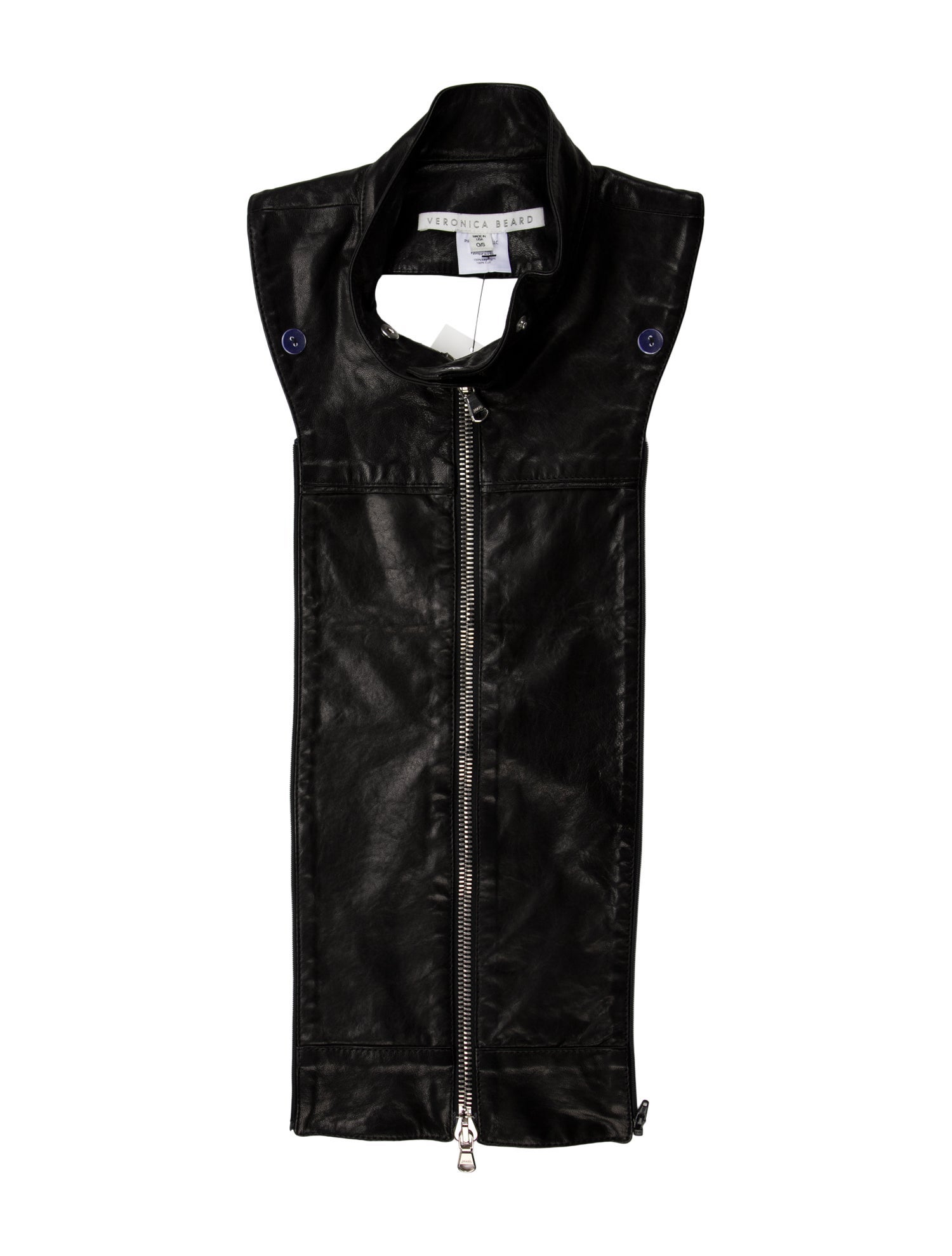 Veronica Beard Leather Dickie