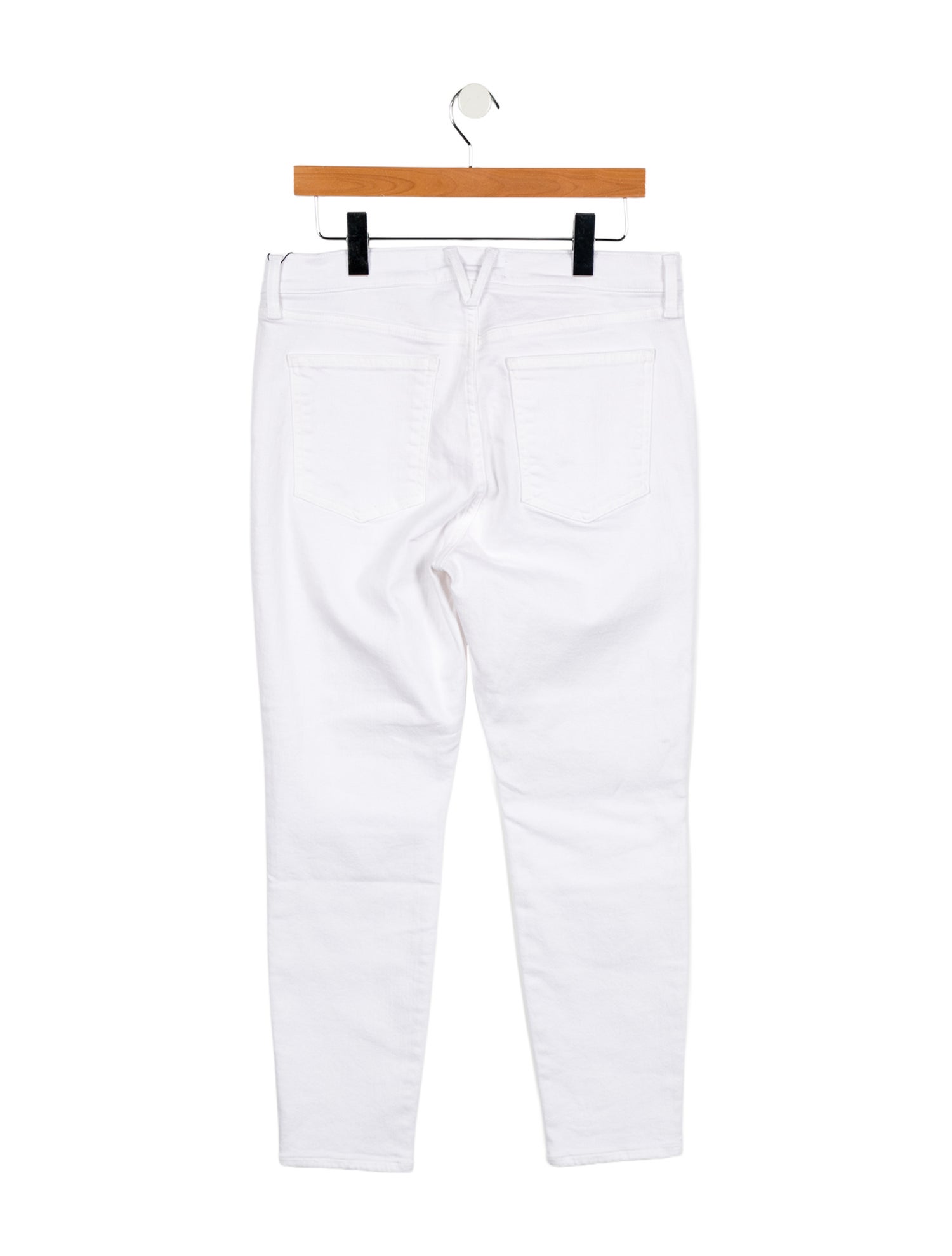 Veronica Beard High-Rise Skinny Leg Jeans