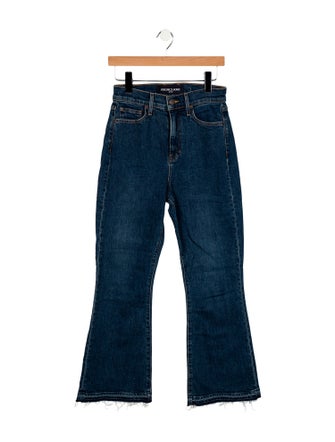 Veronica Beard High-Rise Wide Leg Jeans