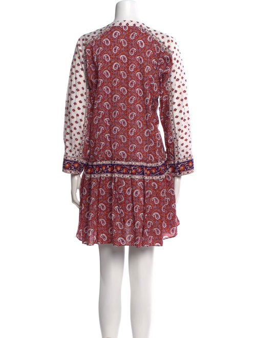 Veronica Beard Paisley Print Mini Dress