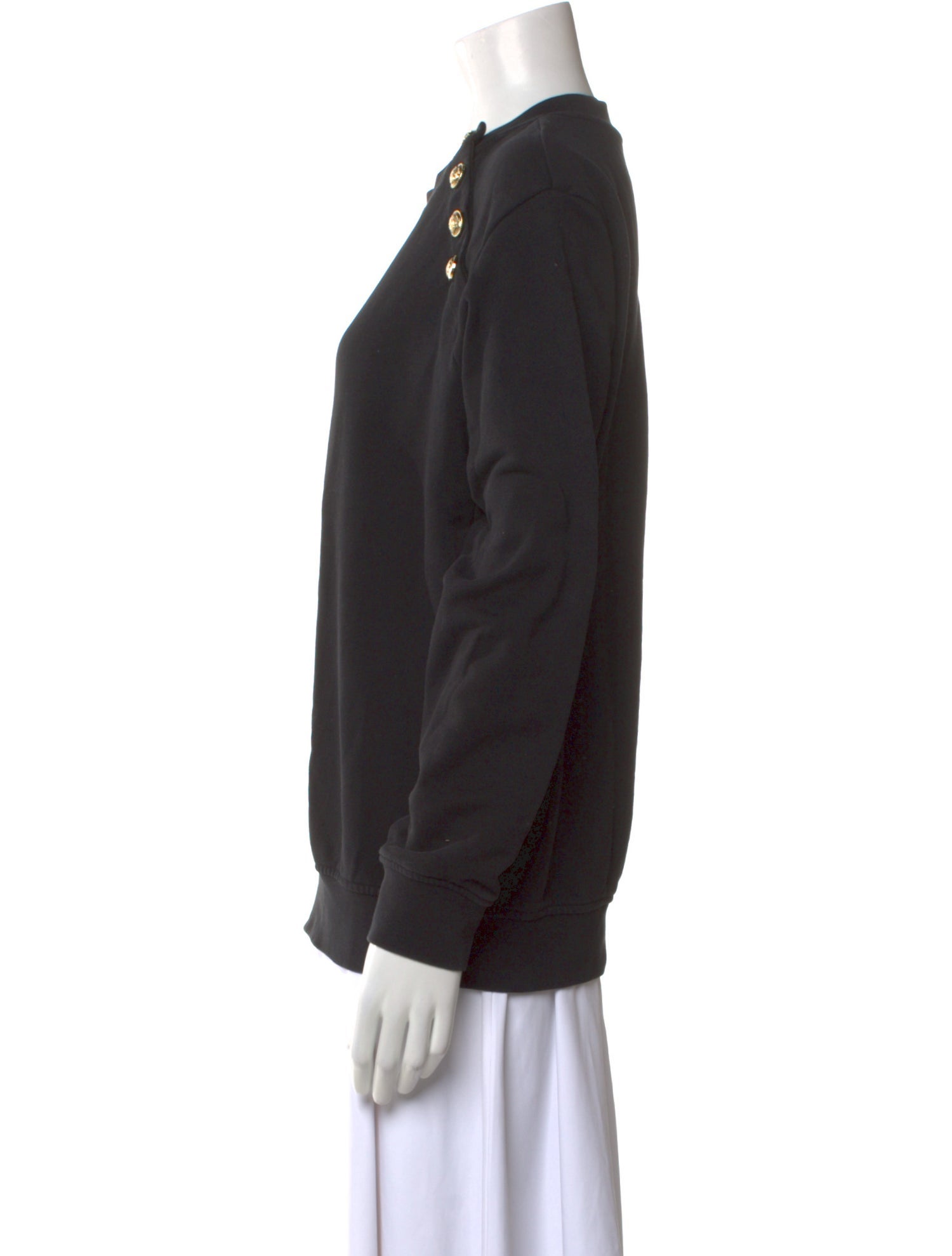 Veronica Beard Crew Neck Long Sleeve Sweatshirt