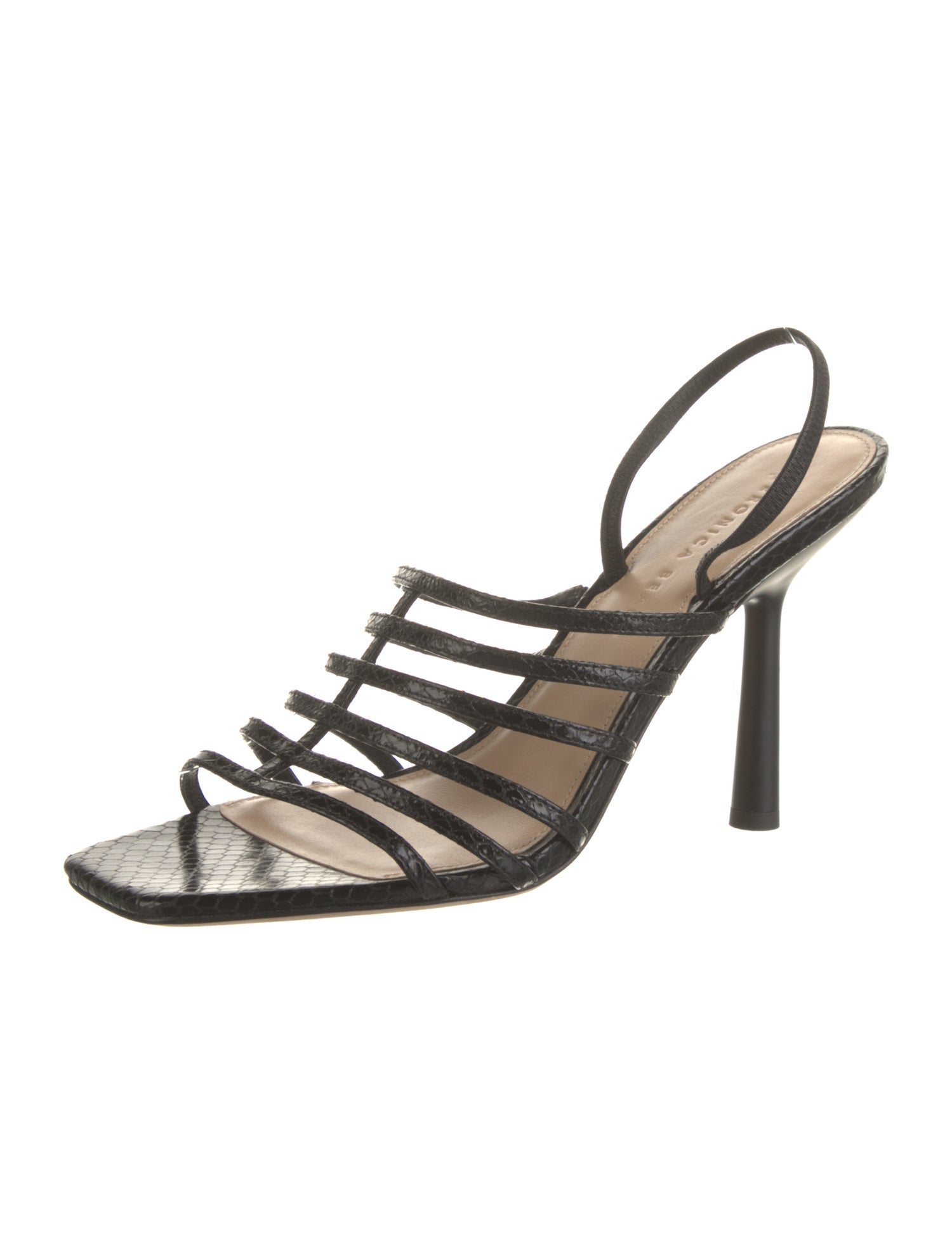 Veronica Beard Leather Slingback Sandals