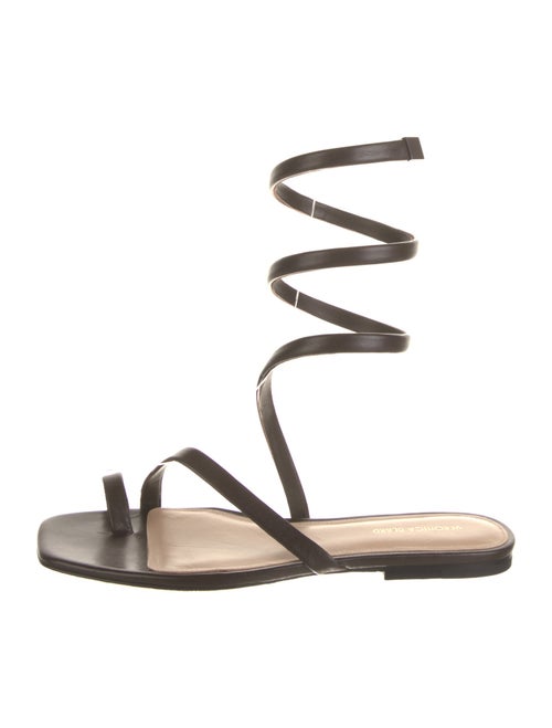 Veronica Beard Leather Gladiator Sandals