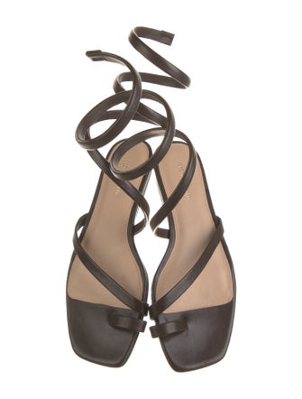 Veronica Beard Leather Gladiator Sandals