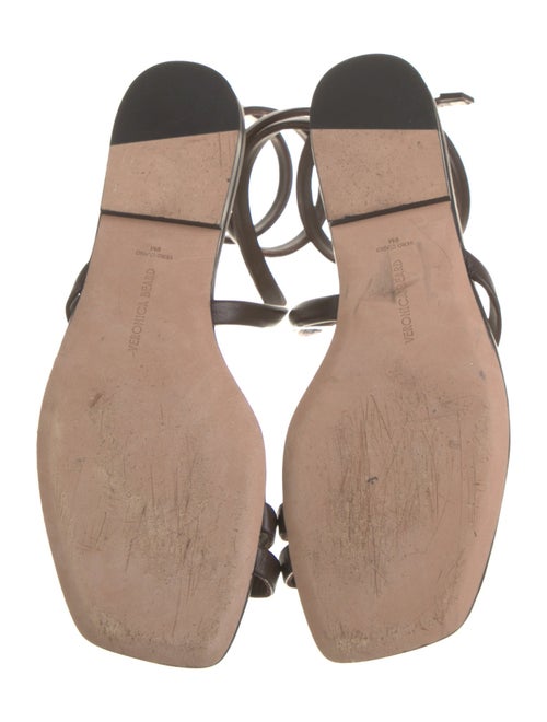 Veronica Beard Leather Gladiator Sandals