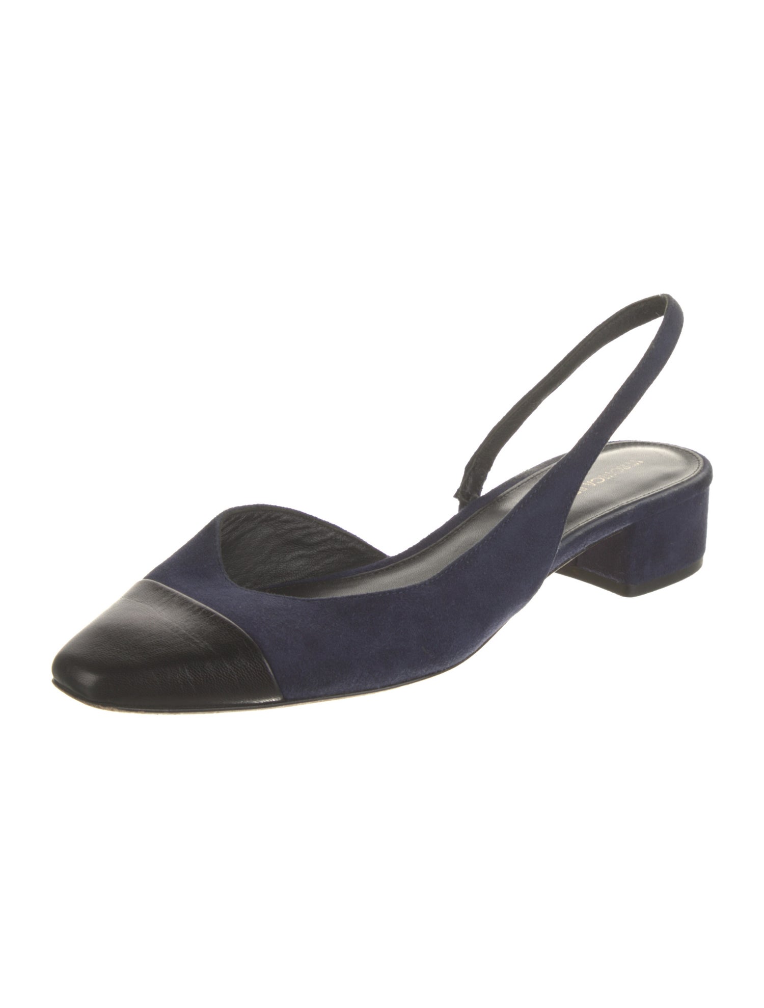 Veronica Beard Suede Slingback Flats