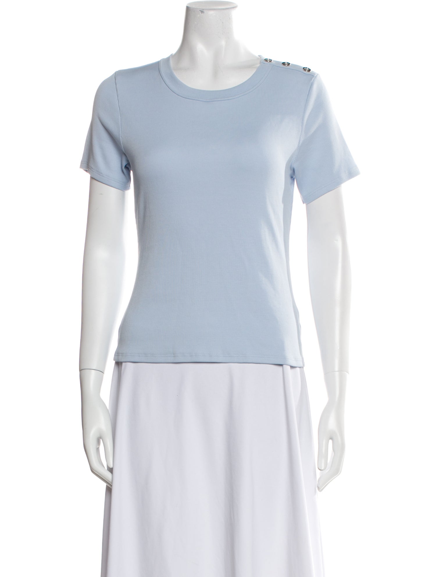 Veronica Beard Crew Neck Short Sleeve T-Shirt