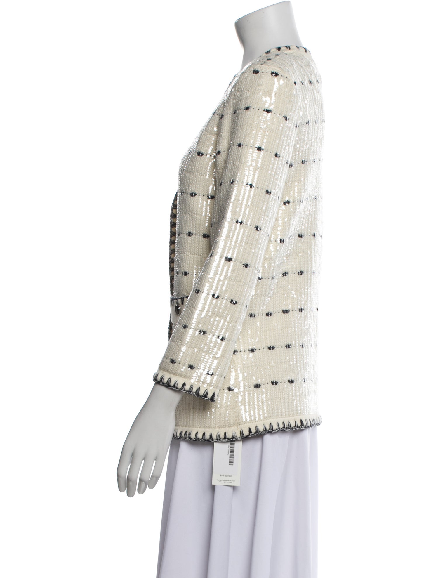 Veronica Beard Tweed Pattern Blazer