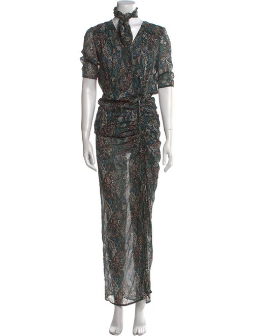 Veronica Beard Silk Long Dress